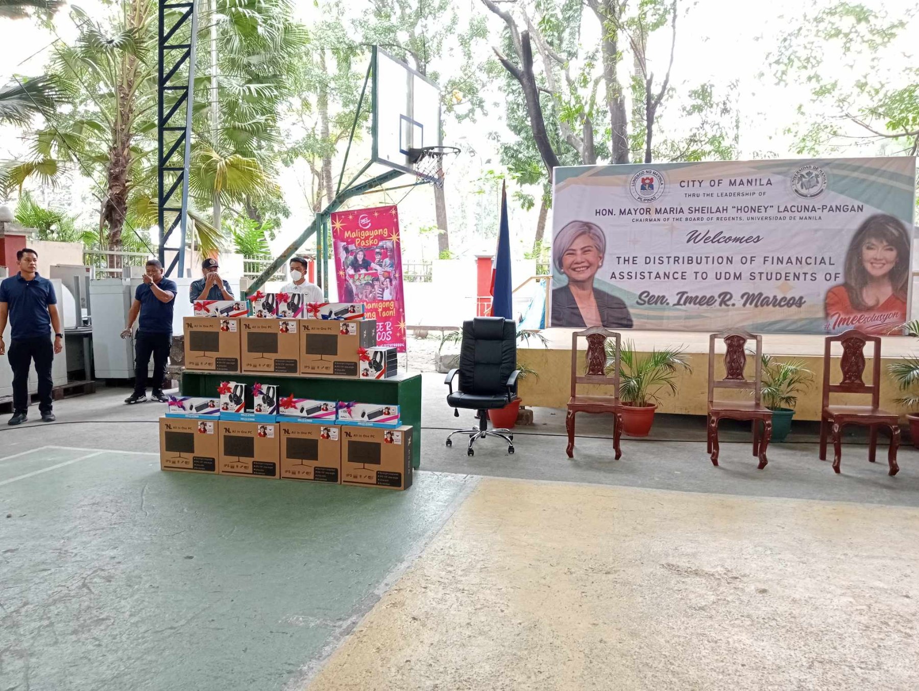 Distribution of Financial Assistance to UDM students